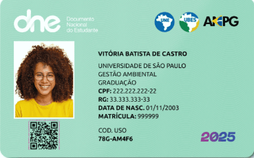 Carteira de Estudante Oficial